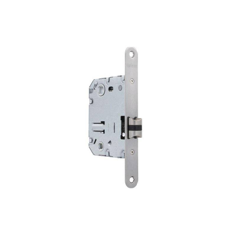 Picaporte canto redondo inoxidable 70 mm | Herrajes de Andalucía