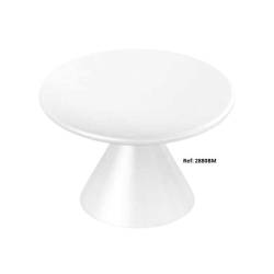 Colgador diábolo blanco mate 35x60 mm | Herrajes de Andalucía