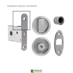 Kit corredera Condena 102 niquel satinado | Herrajes de Andalucía