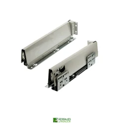Juego de guías para cajón de medida 450mm de ancho y alto 90mm-Herrajes de Andalucía