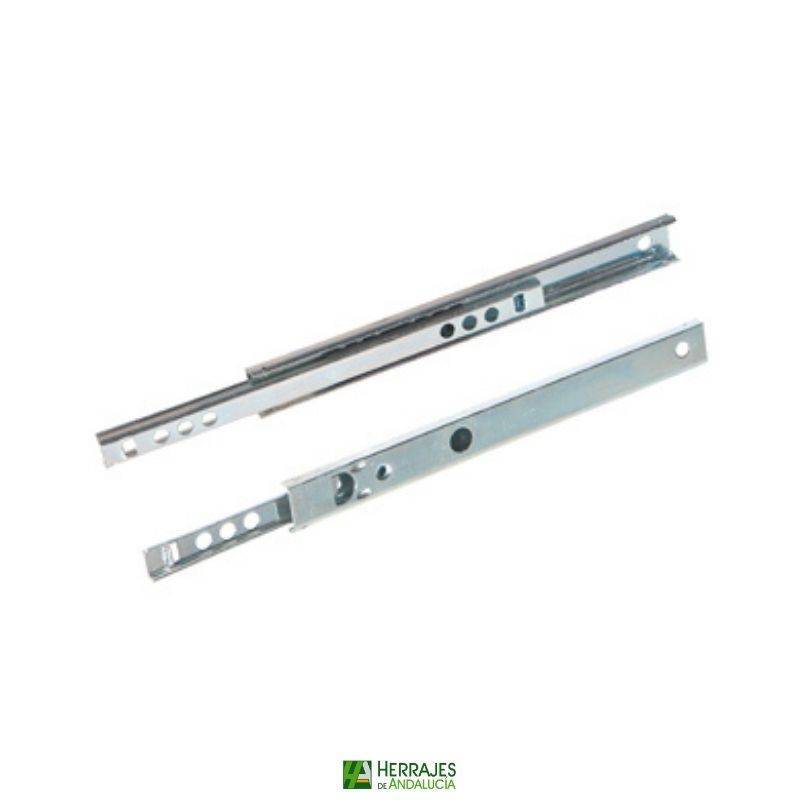 Juego micro-guías para cajón de 278mmx17mm |Herrajes de Andalucía
