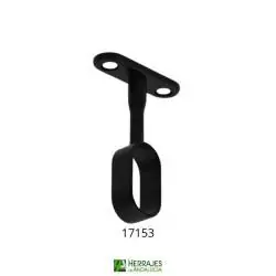 Soporte central negra-Herrajes de Andalucía