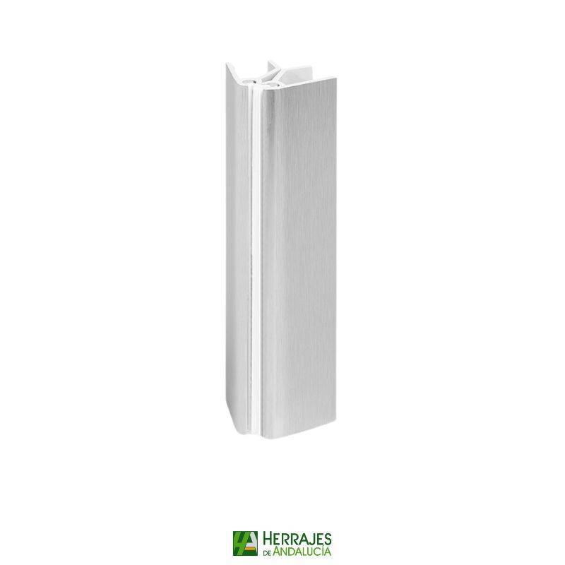 Perfil ángulo zócalo H150 anodizado mate-Herrajes de Andalucía