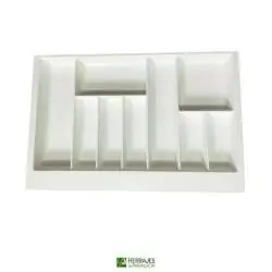 Cubertero cajón S-Line blanco 800cm-Herrajes de Andalucía