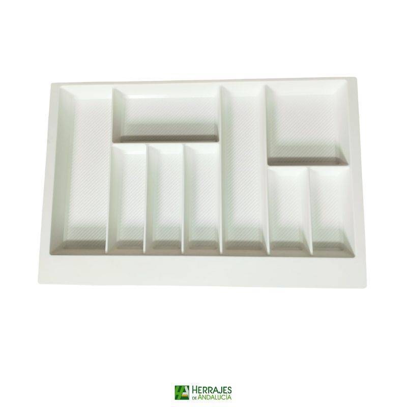 Cubertero cajón S-Line blanco 800cm-Herrajes de Andalucía