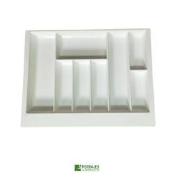 Cubertero cajón blanco 700cm-Herrajes de Andalucía