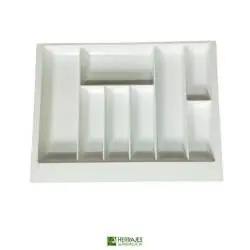Cubertero cajón blanco 700cm-Herrajes de Andalucía