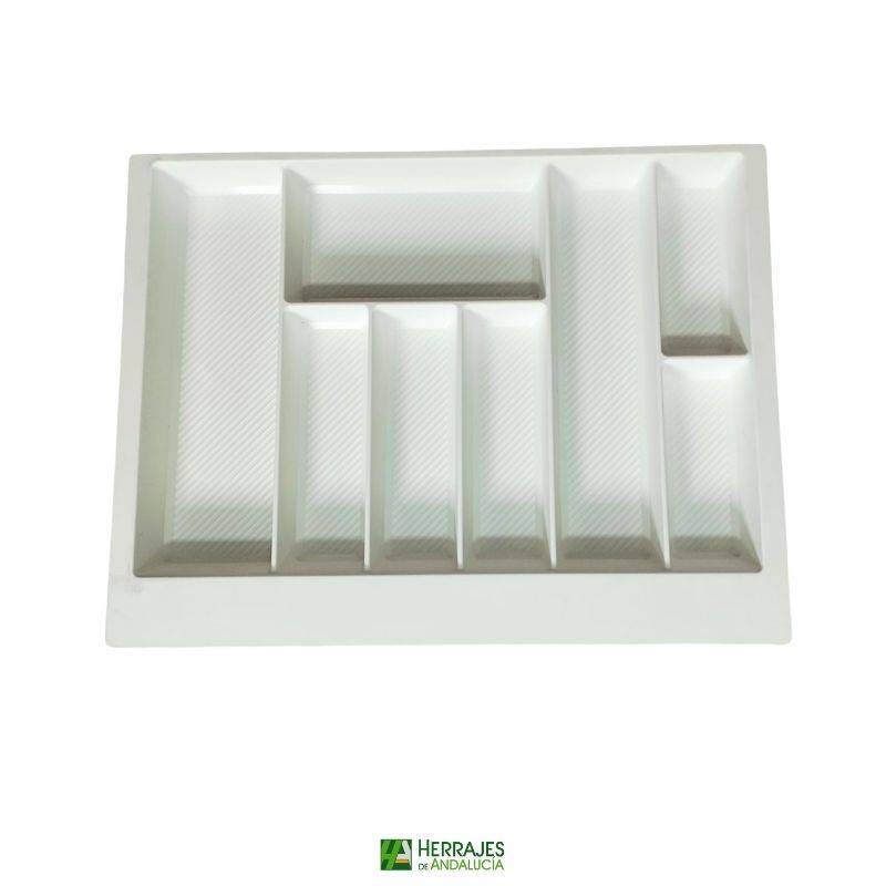 Cubertero cajón blanco 700cm-Herrajes de Andalucía