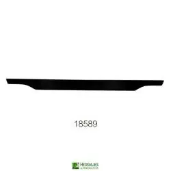 Tirador Kubic aluminio acabado negro-Herrajes Andalucía