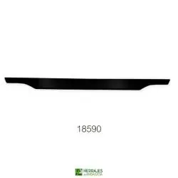 Tirador mueble Kubic negro 430mm-Herrajes de Andalucía