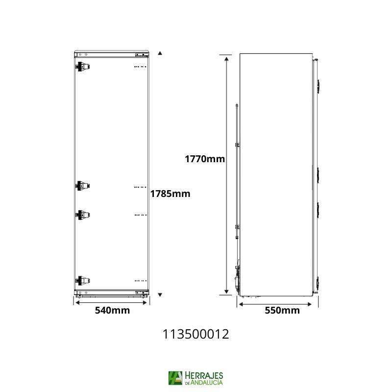 Congelador RSF73385FI combi integrable Teka-Herrajes de Andalucía