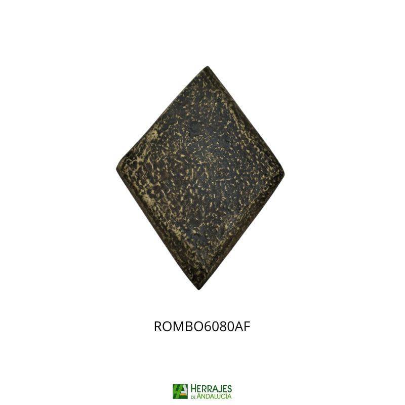 Clavo puerta forma rombo rústico-Herrajes de Andalucía