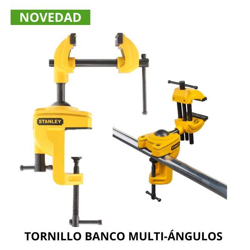 Tornillo de banco multiángulo Stanley-Herrajes de Andalucía