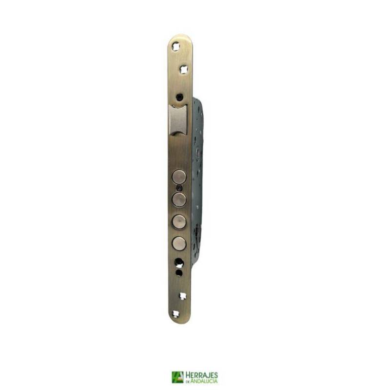 Cerradura seguridad embutir con cilindro 30x35cm-Herrajes de Andalucía