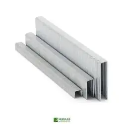 Grapas Modelo 92 20mm 5000uds galvanizado | Herrajes de Andalucía