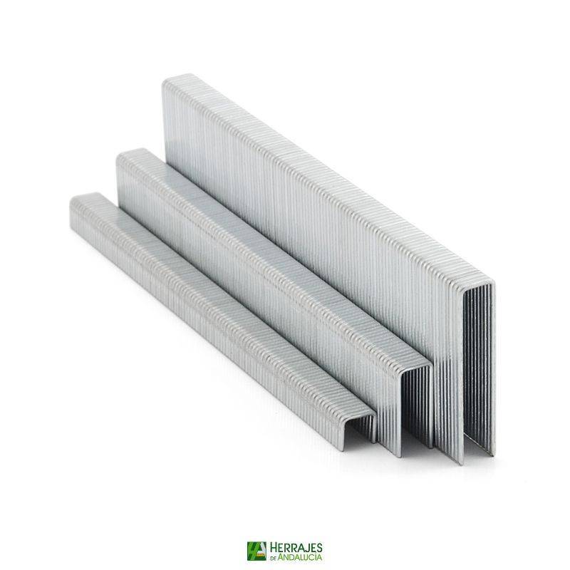Grapas Modelo 92 30 mm Galvanizado | Herrajes de Andalucía