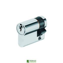 Cilindro H5 30x10mm níquel-Herrajes de Andalucía