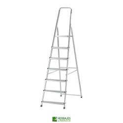 Escalera aluminio 7 peldaños-Herrajes de Andalucía