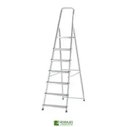 Escalera aluminio 7 peldaños-Herrajes de Andalucía