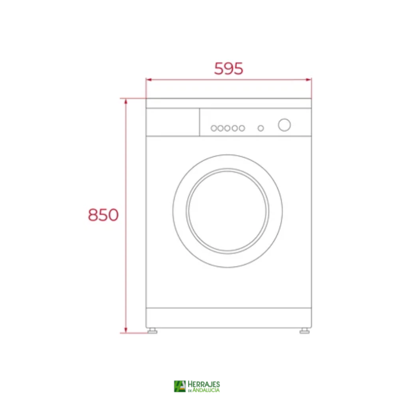 Lavadora Teka WMK10620 6 kg con vapor | Herrajes de Andalucía