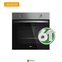 Horno convencional con 3 funciones cocinado Teka-Herrajes de Andalucía