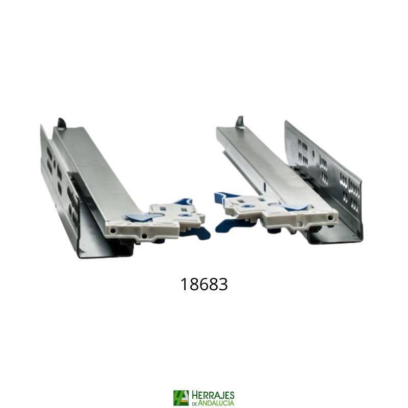 Juego guía 3D Push 500 mm | Herrajes de Andalucía