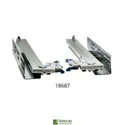 Guía 3D SMove 350 mm cierre suave | Herrajes de Andalucía
