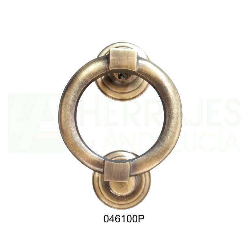 Llamador rosco rústico Ø100 mm modelo 046 | Herrajes de Andalucía