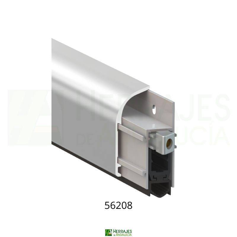Burlete plata basculante cortable serie comax 1450-Herrajes de Andalucía