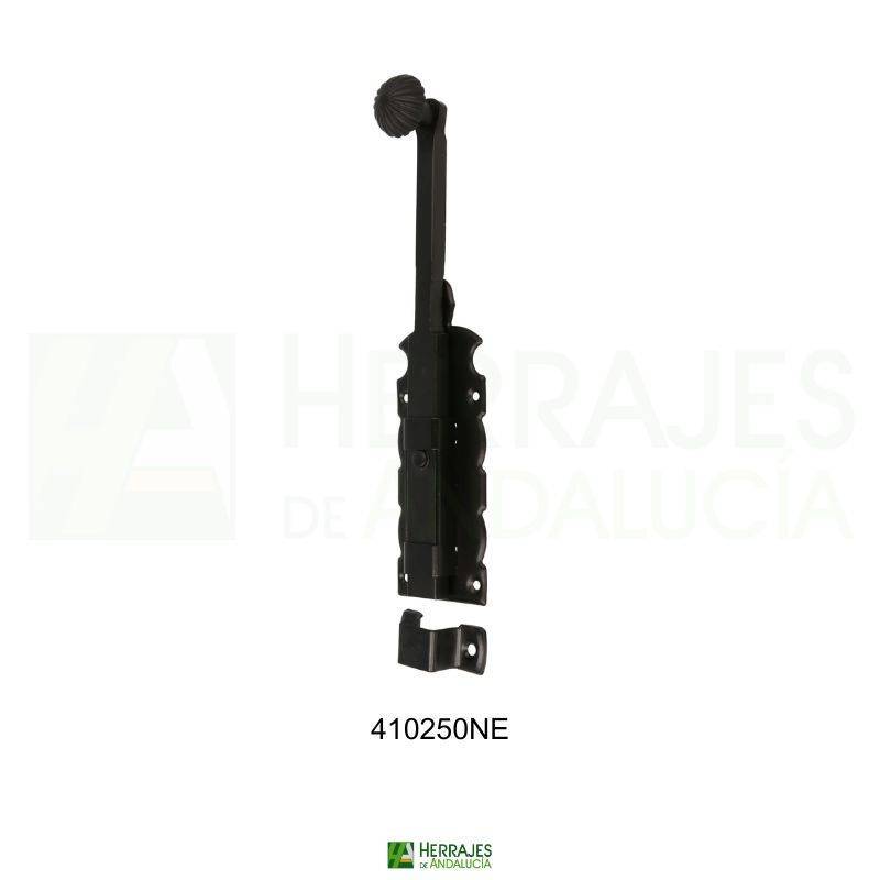 Pasador Modelo 410 negro 250 mm | Herrajes de Andalucía