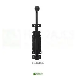 Pasador negro 600 mm sobreponer | Herrajes de Andalucía
