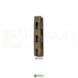 Bisagra muebles 401 Zamak cuero 9x55 mm – Herrajes de Andalucía
