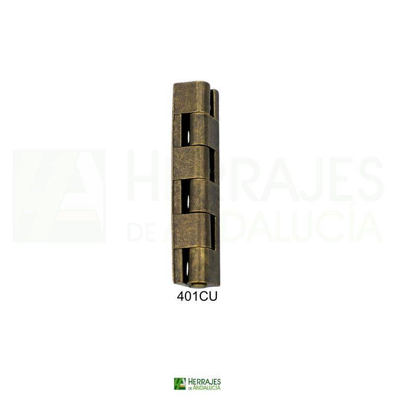 Bisagra muebles 401 Zamak cuero 9x55 mm – Herrajes de Andalucía
