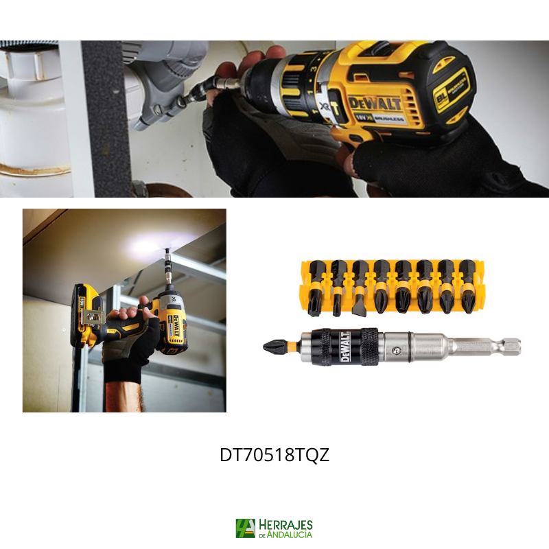 Set 10pc Screwdriving IR Torsion DEWALT | Herrajes de Andalucía
