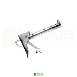 Pistola de silicona acabado cromo | Herrajes de Andalucía