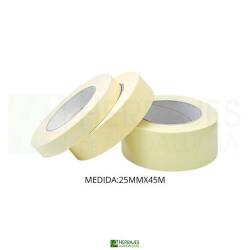 Cinta carrocera profesional 25mmx45m | Herrajes de Andalucía