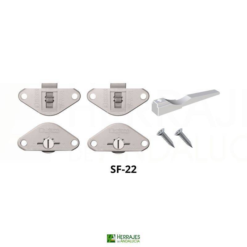 Guías y componentes SF-22 | Herrajes de Andalucía