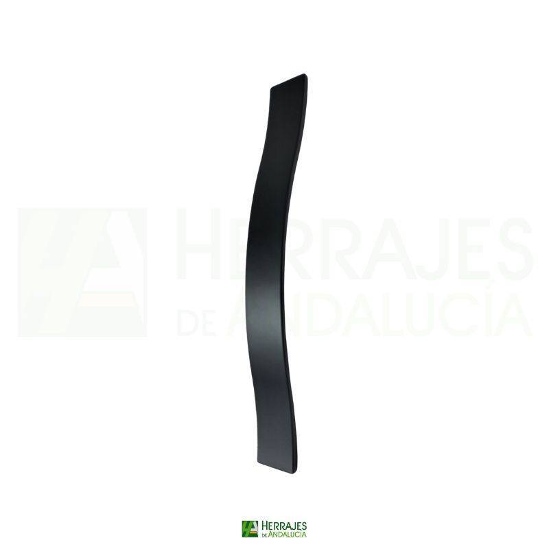 Tirador negro mate Zamak 160-192mm | Herrajes de Andalucía