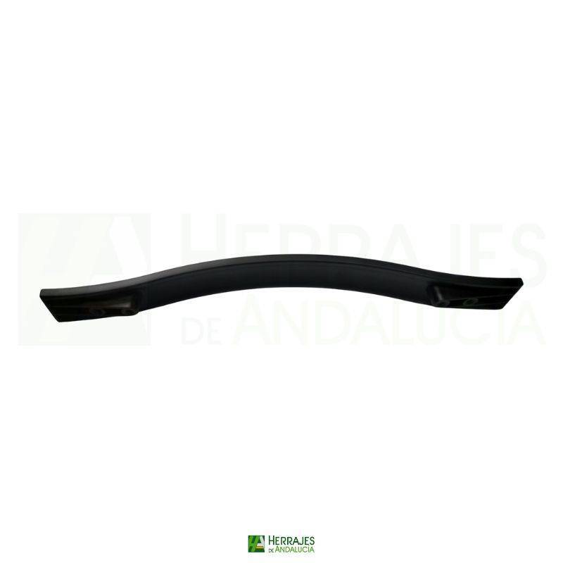 Tirador negro mate Zamak 160-192mm | Herrajes de Andalucía