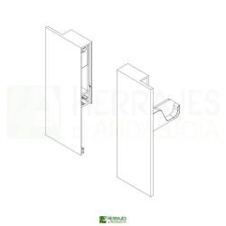 Juego de fijación S‑Line H89 blanco | Herrajes de Andalucía