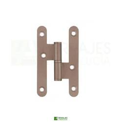 Pernio 3305 canto redondo cuero derecha | Herrajes de Andalucía