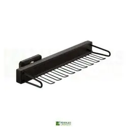 Corbatero lateral extraíble 10 ganchos | Herrajes de Andalucía