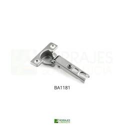 Medidas-Bisagra Cazoleta Modelo Mini P26 Slide On Recta-Herrajes de Andalucía