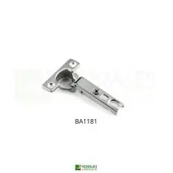 Medidas-Bisagra Cazoleta Modelo Mini P26 Slide On Recta-Herrajes de Andalucía