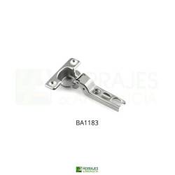 Bisagra Cazoleta Modelo Mini p26 Slide On acodada-Herrajes de Andalucía