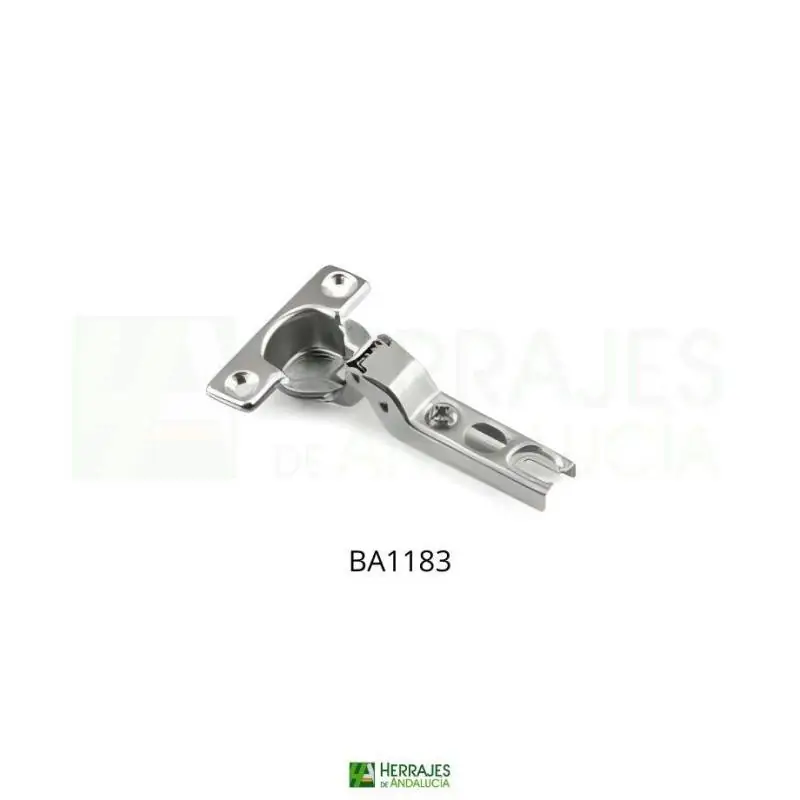 Bisagra Cazoleta Modelo Mini p26 Slide On acodada-Herrajes de Andalucía