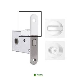 Kit condena puertas correderas 101 cabado blanco | Herrajes de Andalucía