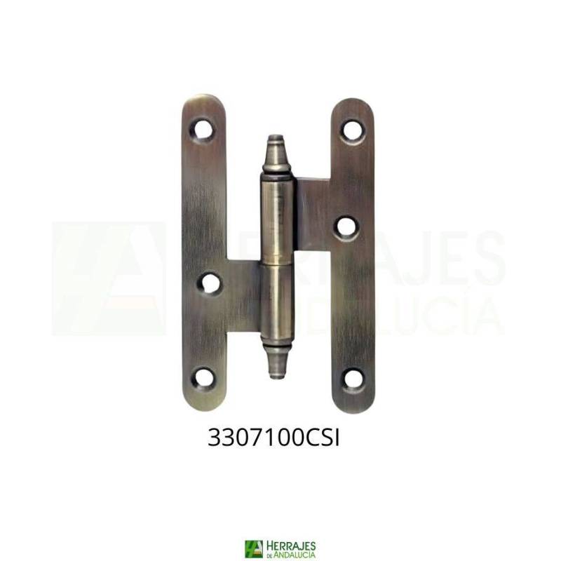 Pernio 3307 100 mm cuero satinado izquierda | Herrajes de Andalucía