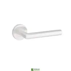 Manivela Hebe SS4 Blanca 135x52 mm | Herrajes de Andalucía