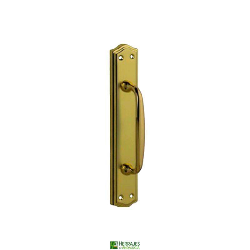 Manillón puerta corredera 244x45 brillo mate | Herrajes de Andalucía
